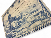 280 Hand painted Azulejos tiles / Henry the Navigator by C. Constantia / Jorge Gardoso 1996 / Portugal