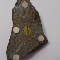 Vintage stone candleholder made by Saulo AS in Sulitjelma, Norway