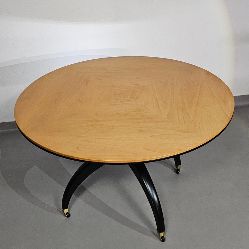 Circular table signed Giorgetti from the 80s by Centro Ricerche