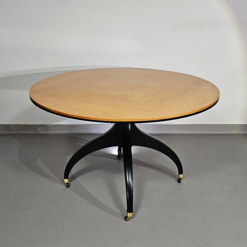 Circular table signed Giorgetti from the 80s by Centro Ricerche