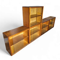 5 x Huizenga Industrie / Utrecht - Kollum vitrine units
