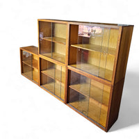 5 x Huizenga Industrie / Utrecht - Kollum vitrine units