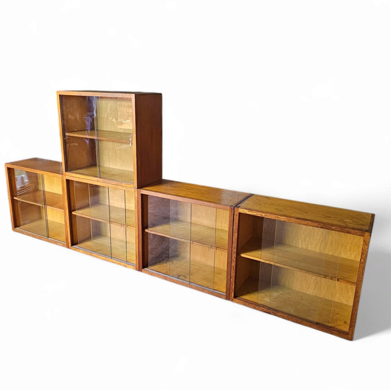 5 x Huizenga Industrie / Utrecht - Kollum vitrine units