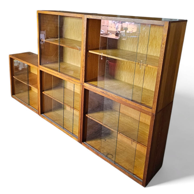 5 x Huizenga Industrie / Utrecht - Kollum vitrine units