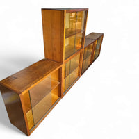 5 x Huizenga Industrie / Utrecht - Kollum vitrine units