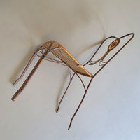 Medaillon garden set wrought iron italy 1970