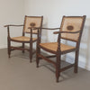 Monastery / medaillon / webbing arm chairs / 1930s