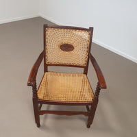 Monastery / medaillon / webbing arm chairs / 1930s
