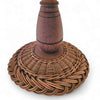 Scandinavian rattan / wicker table lamp