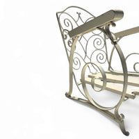 Old forged / wrought iron chair 1920s