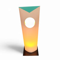 4 x Danish Bala Bonbori leuchte Betrieb table lamp / Design Zentrum Nordrhein Westfalen / Incredible rare. Paper lampshade. 52 cm x 18 cm  #bala #bonbori #danischtablelamp #balabonbori #danishlamp