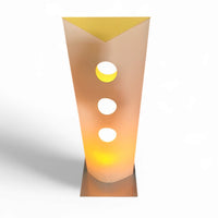 4 x Danish Bala Bonbori leuchte Betrieb table lamp / Design Zentrum Nordrhein Westfalen / Incredible rare. Paper lampshade. 52 cm x 18 cm  #bala #bonbori #danischtablelamp #balabonbori #danishlamp
