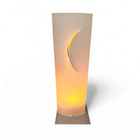 4 x Danish Bala Bonbori leuchte Betrieb table lamp / Design Zentrum Nordrhein Westfalen / Incredible rare. Paper lampshade. 52 cm x 18 cm  #bala #bonbori #danischtablelamp #balabonbori #danishlamp