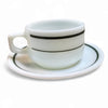 8 x Pyrex tableware / glass coffee cups / USA 1950s