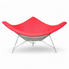 Early Model Vintage Coconut Chair by George Nelson for Herman Miller
Fiberglass shell