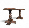 Matching oak side tables. Traditional / Rustic design