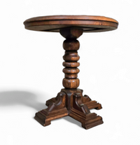 Matching oak side tables. Traditional / Rustic design
