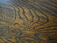 Matching oak side tables. Traditional / Rustic design