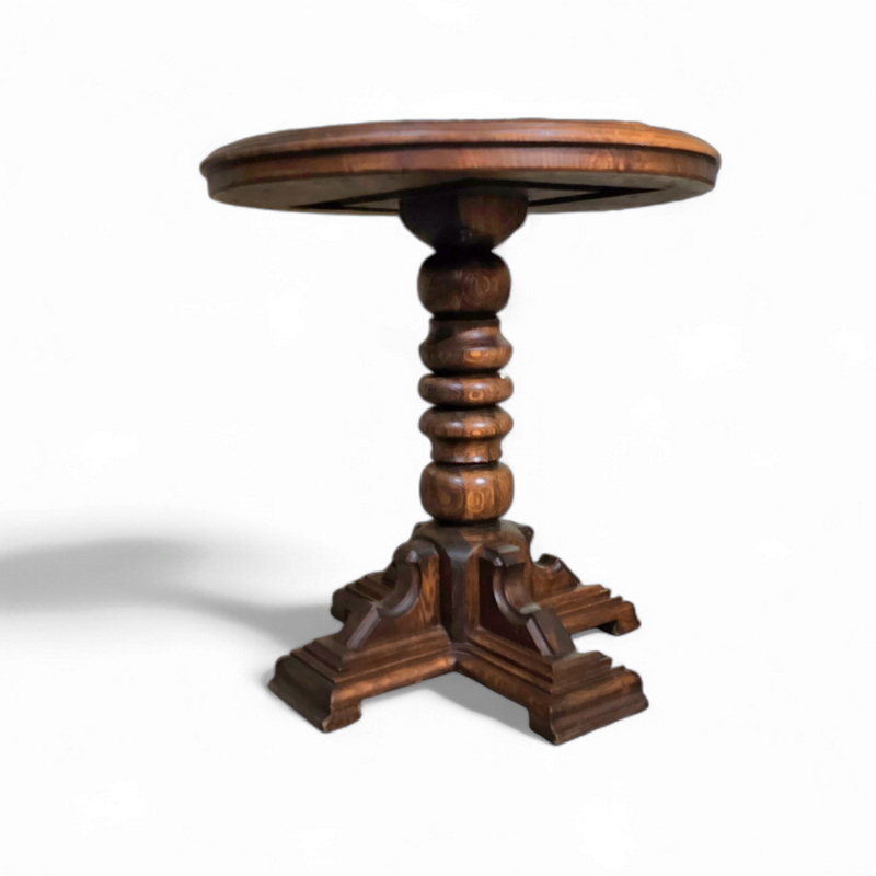 Matching oak side tables. Traditional / Rustic design