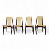 Dining Chairs in Rosewood by Inger Klingenberg 1959 / Set of 4