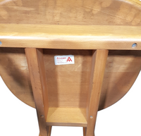 logohuman 4 x chair / made in solid maple by Ansager Møbler / marked