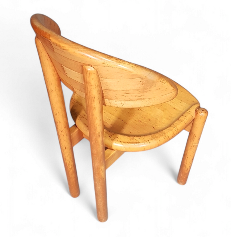 logohuman 4 x chair / made in solid maple by Ansager Møbler / marked