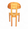 logohuman 4 x chair / made in solid maple by Ansager Møbler / marked