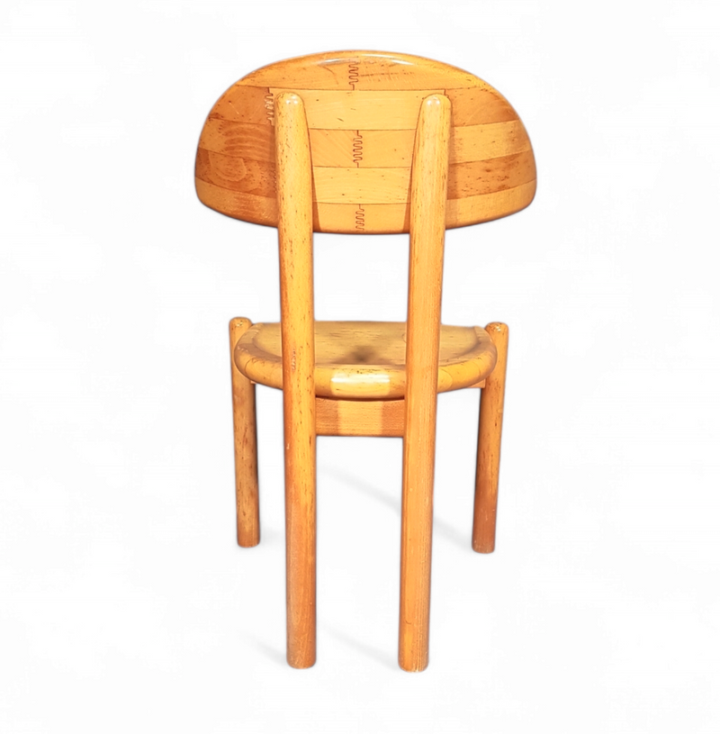 logohuman 4 x chair / made in solid maple by Ansager Møbler / marked