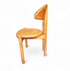 logohuman 4 x chair / made in solid maple by Ansager Møbler / marked