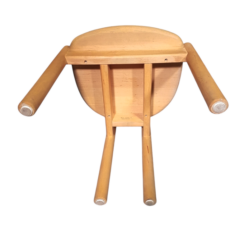 logohuman 4 x chair / made in solid maple by Ansager Møbler / marked