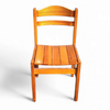 4 x pine dining chair 1970s