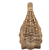 Vintage Woven Wicker Gondola Basket Extra Large