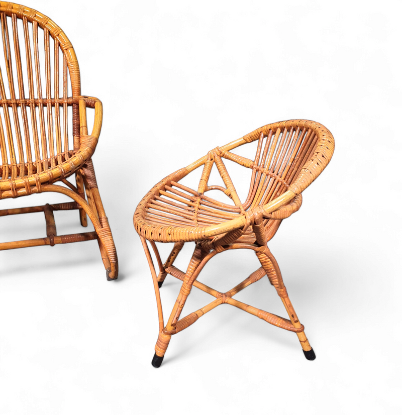 Bamboo child chair