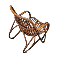 Bamboo arm chair 1970s