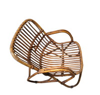 Bamboo arm chair 1970s