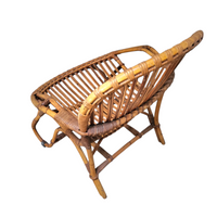 Bamboo arm chair 1970s