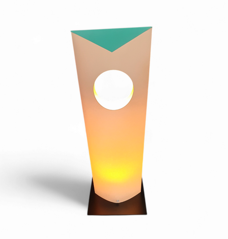 4 x Danish Bala Bonbori leuchte Betrieb table lamp / Design Zentrum Nordrhein Westfalen / Incredible rare. Paper lampshade. 52 cm x 18 cm  #bala #bonbori #danischtablelamp #balabonbori #danishlamp