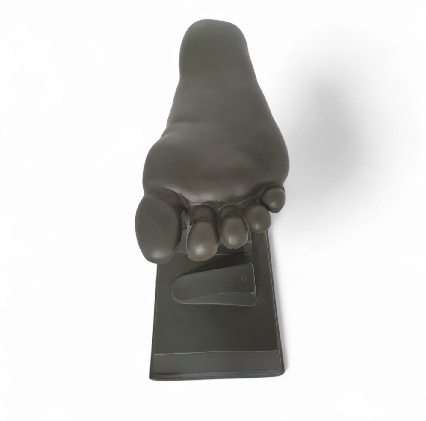 vintage epoxy advertising piece for Birkenstock 1970s