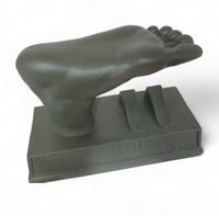 vintage epoxy advertising piece for Birkenstock 1970s