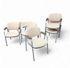 6 x rare arm chair / Röder und Söhne / 1970's / probably by Miller Borgsen