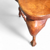 4 x George II solid / eagle claw / dining armchairs
