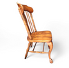4 x George II solid / eagle claw / dining armchairs