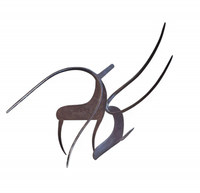 Beautiful iron sculpture  Signed AJP / LEVENS 1960s
JEAN PIERRE AUGIER