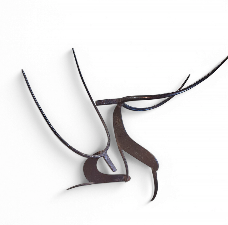 Beautiful iron sculpture  Signed AJP / LEVENS 1960s
JEAN PIERRE AUGIER