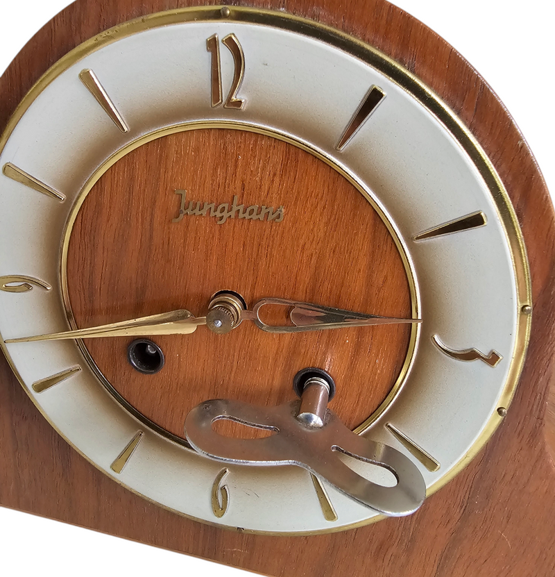 Mantelpiece Junghans clock / sounding gong / 1930s / perfect condition