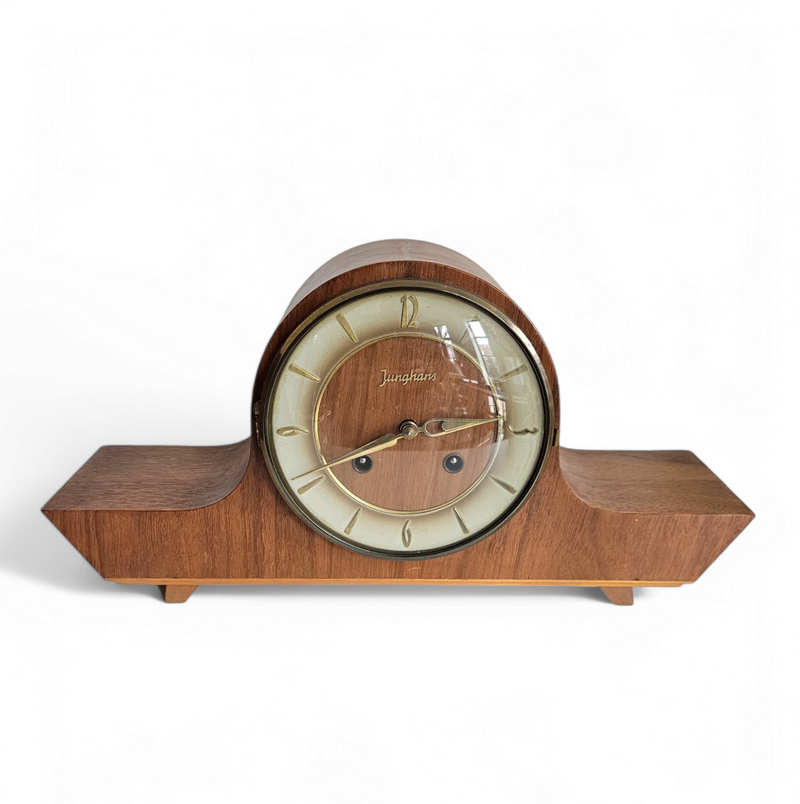 Mantelpiece Junghans clock / sounding gong / 1930s / perfect condition