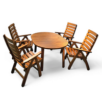 Stunning Fischer Möbel garden set / 1970s / mint condition