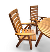 Stunning Fischer Möbel garden set / 1970s / mint condition