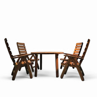 Stunning Fischer Möbel garden set / 1970s / mint condition
