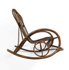 Rohé Noordwolde bent wicker / rattan rocking chair